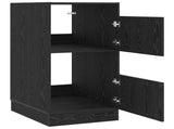 Laundry Cabinet Black Oak 50 x 68 x 102 cm Engineered wood 3422801