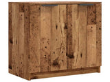 Shoe Cabinet Old Wood 59x35x70 cm Engineered Wood 856989
