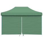 ZNTS Foldable Party Tent Pop-Up with 4 Sidewalls Green 4004976