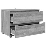 Storage Cabinet Grey Sonoma 80 x 48 x 57 cm Engineered Wood 888823