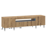 LED TV Cabinet Artisan Oak Engineered Wood 896914
