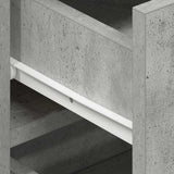 Sideboard Concrete Grey 120 x 36 x 69 cm Engineered Wood 3333859