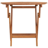 Folding Garden Table 85x75 cm Solid Wood Teak 362619