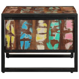 Coffee Table Multicolour 70x50x38 cm Solid Wood Reclaimed 4102711