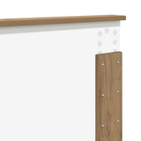 Bed Frame Artisian Oak 150 x 200 cm Engineered wood 3407867