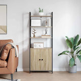 Book Cabinet Sonoma Oak 60 x 24 x 161 cm Engineered Wood 883857