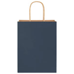 ZNTS Paper Bags 250 pcs with Handles Blue 21x11x28 cm 4101699