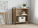 Book Cabinet 55.5 x 33 x 80 cm Engineered Wood Artisan Oak 8013895