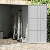Garden Shed Green 195x198x159 cm Galvanised Steel 46253