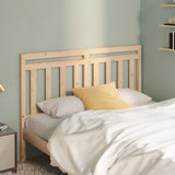 Bed Headboard 166x4x100 cm Solid Wood Pine 814104
