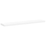 Floating Wall Shelves 4 pcs White 120x23.5x3.8 cm MDF 323822