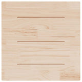 Table Top 70x70x2.5 cm Solid Wood Pine Square 824385