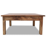 ZNTS Coffee Table Solid Reclaimed Wood 98x73x45 cm 244493