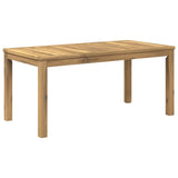 Coffee Table White 50 x 100.5 x 45 cm Solid Acacia Wood 901703