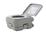 10L Portable Travel Toilet Outdoor Camping Picnic with 2 Detachable Tanks & Push-button Operation, T3398P347582