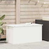 Outdoor Storage Box White 100 x 50.5 x 50 cm Steel 874561
