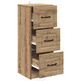 Drawer Cabinet Artisan Oak 33 x 34.5 x 87 cm Engineered Wood 895774