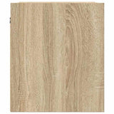ZNTS Wall-mounted Bedside Cabinets 2 pcs Sonoma Oak 38x34x40 cm 861252
