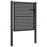 Garden Gate Anthracite 100x100 cm Steel 154560