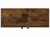 Bathroom Sink Cabinet EDE Smoked Oak 59.5 x 31.5x 59 cm 895910