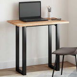 Table Top Rectangular 80x50x2 cm Solid Wood Acacia 4008751