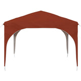 Pop-up Party Tent 290 x 290 x 245 cm Terracotta 42019853