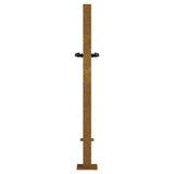 Garden Gate 100x75 cm Corten Steel Bamboo Design 153238