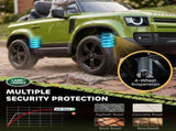 Land Rover Licensed 12V Kids Ride on Car with Remote, Suspension, Slow Start, 3 Speeds, Lights, T3398P555121
