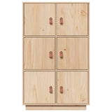 Highboard 67x40x108.5 cm Solid Wood Pine 820172