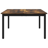 Coffee Table Smoke Oak 80 x 80 x 45 cm Engineered Wood 892580