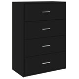Sideboard Black 60x31x84 cm Engineered Wood 840500