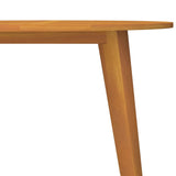 Garden Table Brown Solid Acacia wood Medium Durable 310301