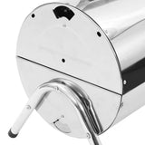 Portable Tabletop Charcoal BBQ Grill Stainless Steel Double Grids 47852