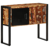 Console Cabinet Multicolour 90x35x75 cm Solid Wood Reclaimed 4013572