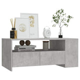 Coffee Table Concrete Grey 102x55x42 cm Engineered Wood 810921