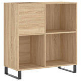Record Cabinet Sonoma Oak 84.5x38x89 cm Engineered Wood 831783