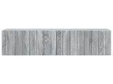 Wall-Mounted TV Cabinet Grey Sonoma 98 x 31 x 30 cm 898391