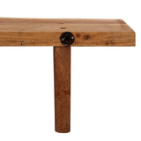 Wall Shelf Set of 2 Natural wood Solid acacia wood Medium 247927