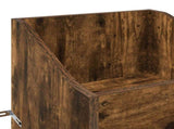 Record Cabinet Smoked Oak 36 x 36 x 95.5 cm Engineered Wood 8012830