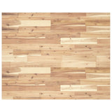 Table Top Rectangular 100x80x2 cm Solid Wood Acacia 4008763