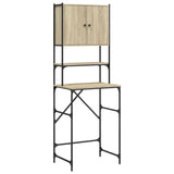 Washing Machine Cabinet Sonoma Oak 68x48.5x194 cm 838974