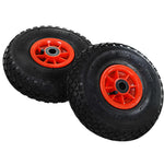 ZNTS Sack Truck Wheels 4 pcs Rubber 3.00-4 142970