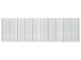 Gabion with 5 mm Wire and 5x10 cm Mesh 500x10x200 cm 3464500