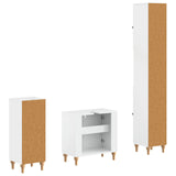 3 Piece Bathroom Cabinet Set ALKMAAR Engineered Wood 3417832