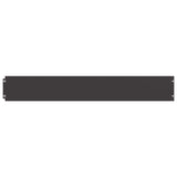 Lawn Edgings 10 pcs Black 15x103 cm Cold-rolled Steel 860142
