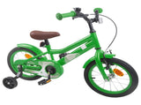 Kids Bike 14 Inches for 3-5 Years Old Green 42009374