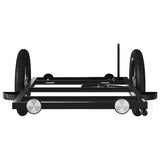Bike Trailer Black 122x53x28 cm Iron 94204