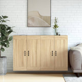 Wall Mounted Cabinets 2 pcs Sonoma Oak Engineered Wood 3197987