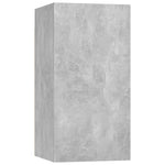 6 Piece TV Cabinet Set Concrete Grey Engineered Wood 3114457