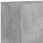 5 Piece TV Wall Units Concrete Grey Engineered Wood 3216467